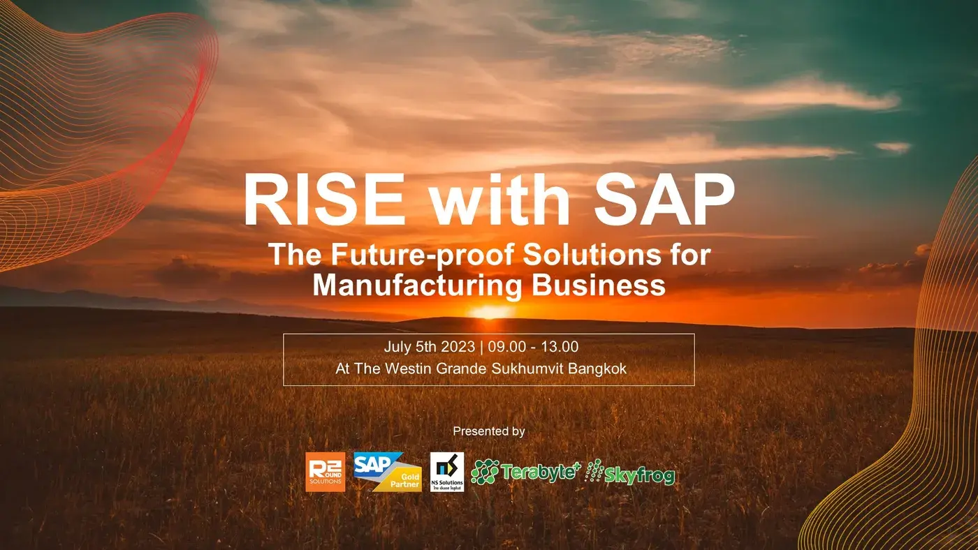 RISE with SAP, The Future-proof Solutions for Manufacturing Business