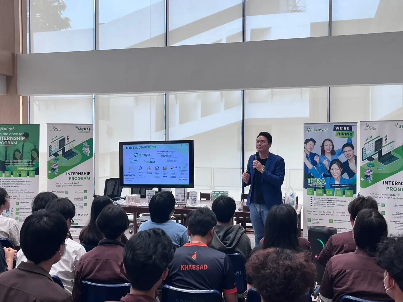Skyfrog จุดประกายนักศึกษาคอมฯ KMITL แชร์ประสบการณ์การทำงานยุคดิจิทัล